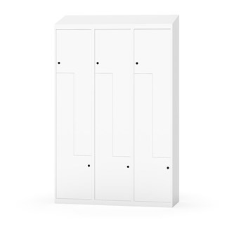 Novis Z vaatekaappi, vinokatto, 6-lok, L120 cm