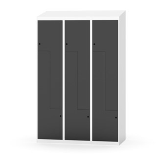 Novis Z vaatekaappi, vinokatto, 6-lok, L120 cm