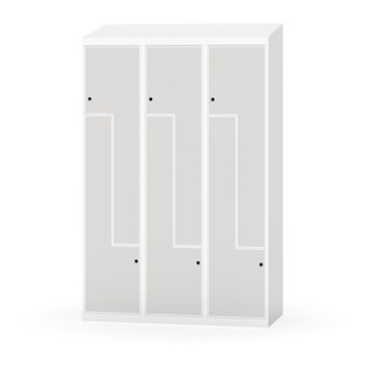 Novis Z vaatekaappi, vinokatto, 6-lok, L120 cm