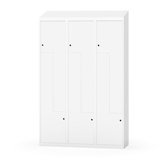 Novis Z vaatekaappi, vinokatto, 6-lok, L120 cm