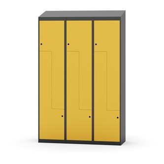 Novis Z vaatekaappi, vinokatto, 6-lok, L120 cm