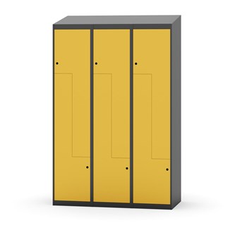 Novis Z vaatekaappi, vinokatto, 6-lok, L120 cm