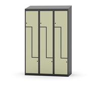 Novis Z vaatekaappi, vinokatto, 6-lok, L120 cm