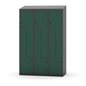 Novis Z vaatekaappi, vinokatto, 6-lok, L120 cm