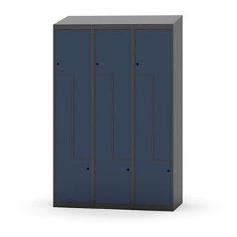 Novis Z vaatekaappi, vinokatto, 6-lok, L120 cm
