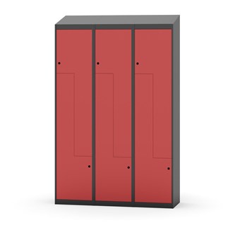 Novis Z vaatekaappi, vinokatto, 6-lok, L120 cm