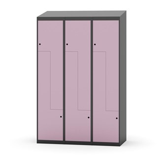 Novis Z vaatekaappi, vinokatto, 6-lok, L120 cm