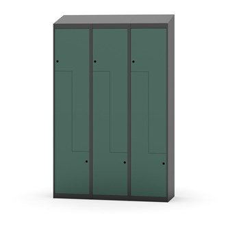 Novis Z vaatekaappi, vinokatto, 6-lok, L120 cm