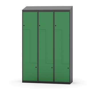 Novis Z vaatekaappi, vinokatto, 6-lok, L120 cm