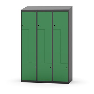 Novis Z vaatekaappi, vinokatto, 6-lok, L120 cm