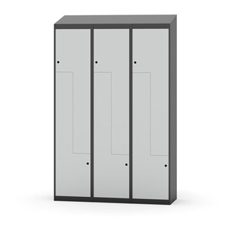 Novis Z vaatekaappi, vinokatto, 6-lok, L120 cm