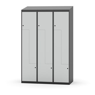 Novis Z vaatekaappi, vinokatto, 6-lok, L120 cm
