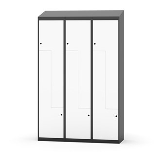 Novis Z vaatekaappi, vinokatto, 6-lok, L120 cm
