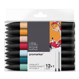 Promarker mangatussilajitelma 12+1