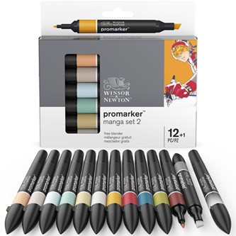 Promarker mangatussilajitelma 12+1