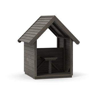 Croft leikkimökki väliseinällä