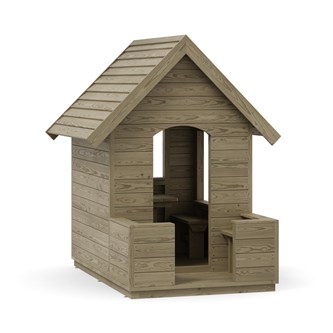 Croft leikkimökki verannalla