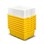 LEGO® Education keskikokoinen säilytyslaatikko, 8 kpl