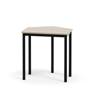 12:38 FSC BX HT 5-kulmainen pöytä, 70x60 cm, musta jalusta