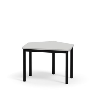 12:38 FSC BX HT 5-kulmainen pöytä, 70x60 cm, musta jalusta