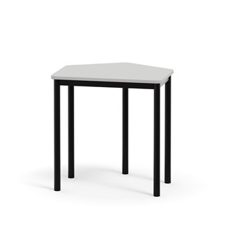 12:38 FSC BX HT 5-kulmainen pöytä, 70x60 cm, musta jalusta