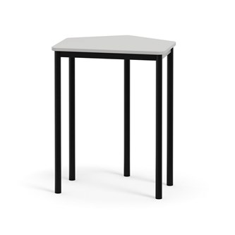 12:38 FSC BX HT 5-kulmainen pöytä, 70x60 cm, musta jalusta