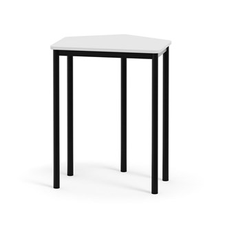 12:38 FSC BX HT 5-kulmainen pöytä, 70x60 cm, musta jalusta