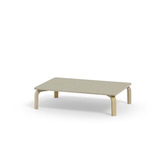 Arcus -pöytä, linoleum, koivu, 120x80 cm