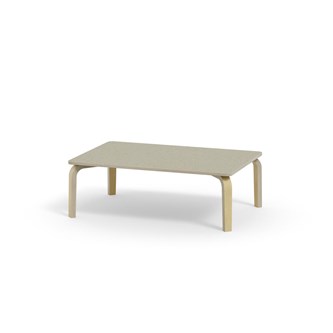 Arcus -pöytä, linoleum, koivu, 120x80 cm