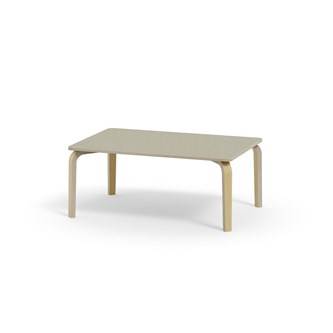 Arcus -pöytä, linoleum, koivu, 120x80 cm