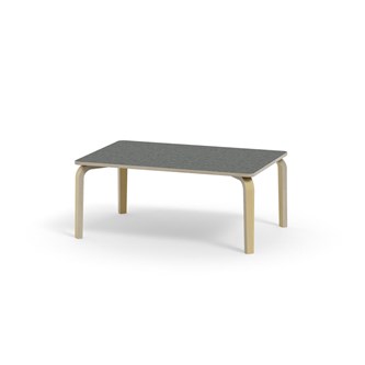 Arcus -pöytä, linoleum, koivu, 120x80 cm