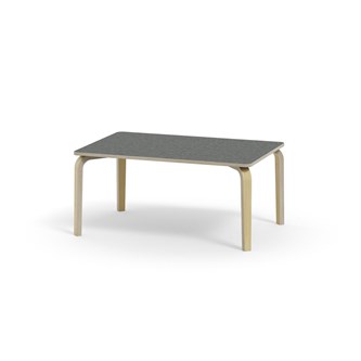 Arcus -pöytä, linoleum, koivu, 120x80 cm