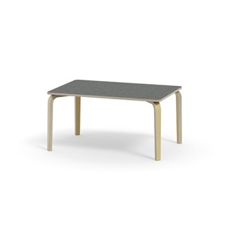 Arcus -pöytä, linoleum, koivu, 120x80 cm