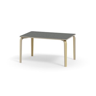 Arcus -pöytä, linoleum, koivu, 120x80 cm