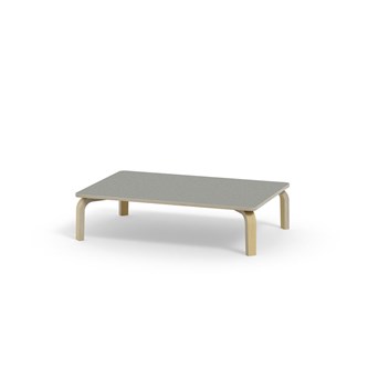 Arcus -pöytä, linoleum, koivu, 120x80 cm
