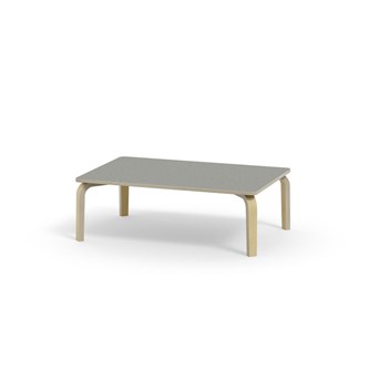 Arcus -pöytä, linoleum, koivu, 120x80 cm