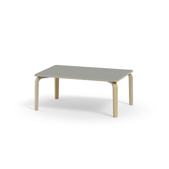 Arcus -pöytä, linoleum, koivu, 120x80 cm