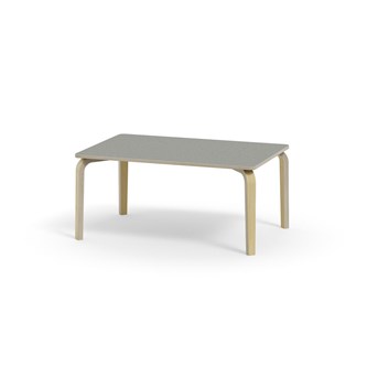 Arcus -pöytä, linoleum, koivu, 120x80 cm