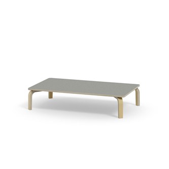 Arcus -pöytä, linoleum, koivu, 140x80 cm