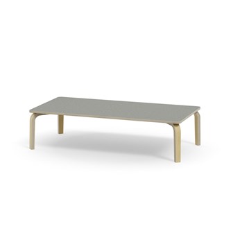 Arcus -pöytä, linoleum, koivu, 160x80 cm