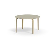 Arcus -pöytä, linoleum, koivu, Ø 120 cm