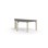 Arcus -pöytä, linoleum, koivu, puolipyöreä 120-60 cm