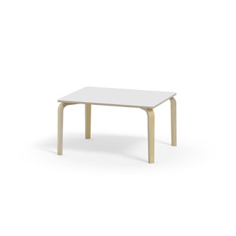 Arcus -pöytä, akustik laminaatti, koivu, 100x80 cm