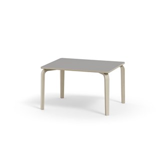 Arcus -pöytä, akustik laminaatti, kuultovalkoinen, 100x80 cm