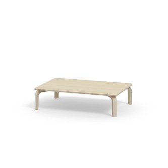 Arcus -pöytä, akustik laminaatti, kuultovalkoinen, 120x80 cm