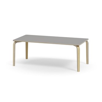 Arcus -pöytä, akustik laminaatti, koivu, 160x80 cm