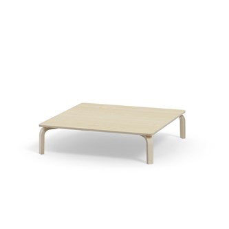 Arcus FSC pöytä HPL 120x120 cm, kuultovalkoinen