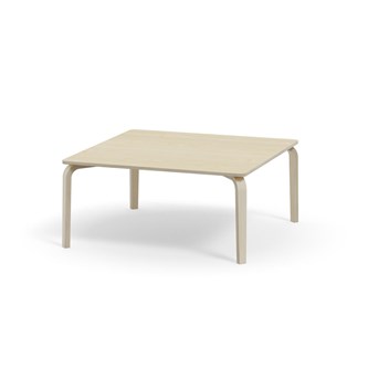 Arcus FSC pöytä HPL 120x120 cm, kuultovalkoinen