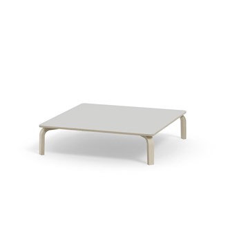 Arcus FSC pöytä HPL 120x120 cm, kuultovalkoinen