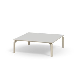 Arcus FSC pöytä HPL 120x120 cm, kuultovalkoinen